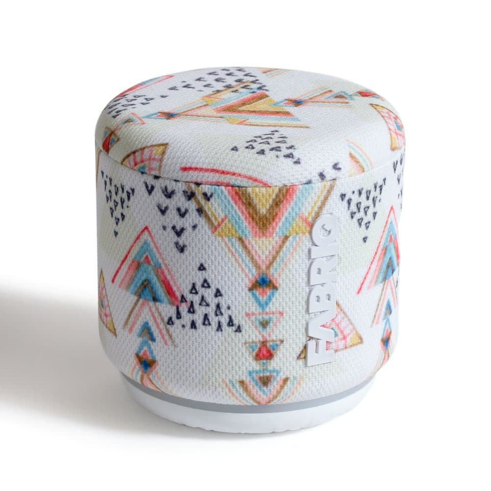 FABRIQ Portable WiFi and Bluetooth Smart Speaker with Amazon Alexa Wireless Connectivity with Stereo Pairing for Multi-Room Home Audio (Arrows)