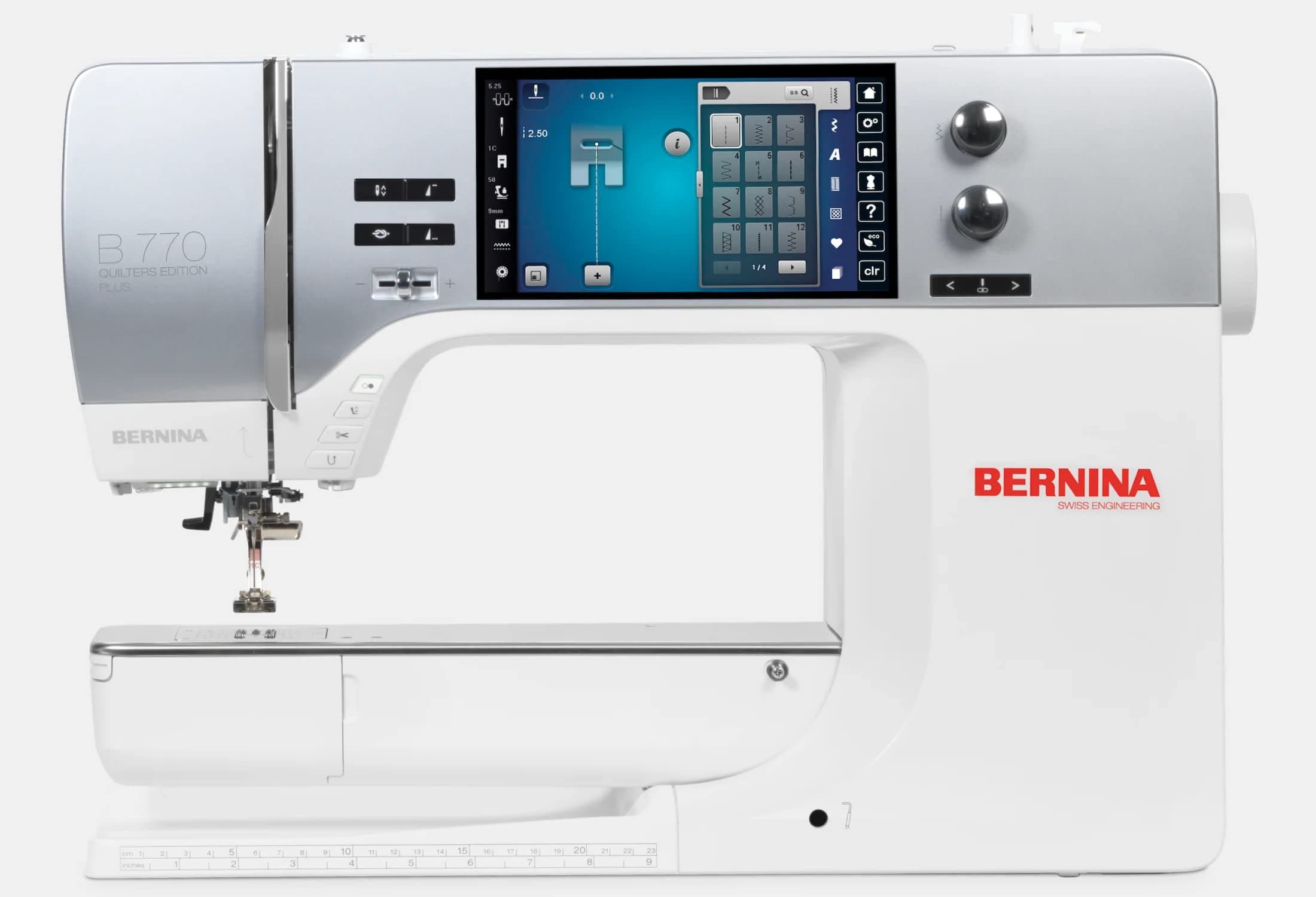 Bernina 770QE with Embroidery Module Sewing and Embroidery Machine