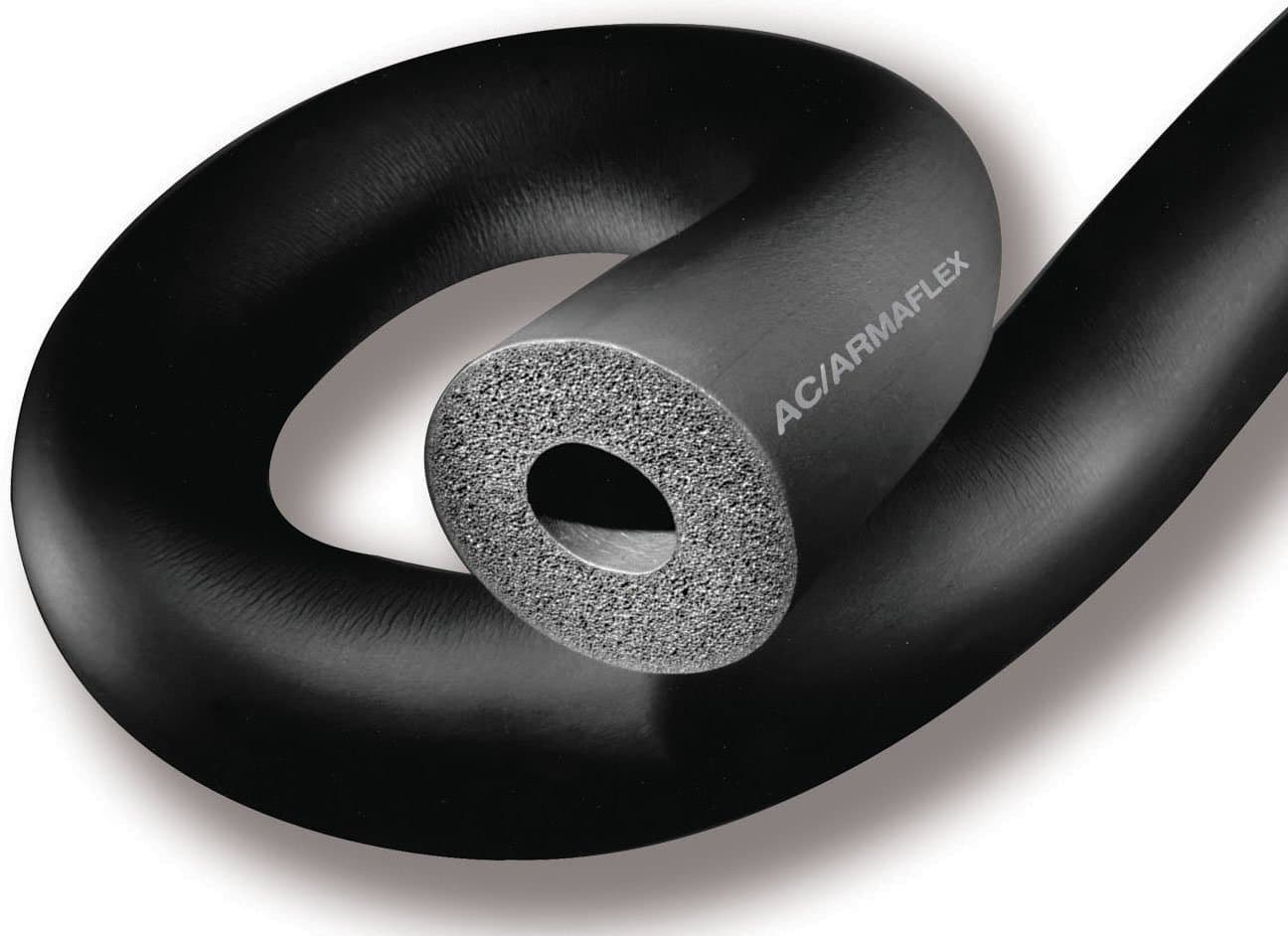 Armacell APT03410 3/4" ID x 1" Nominal Wall Pipe Insulation, 6-feet