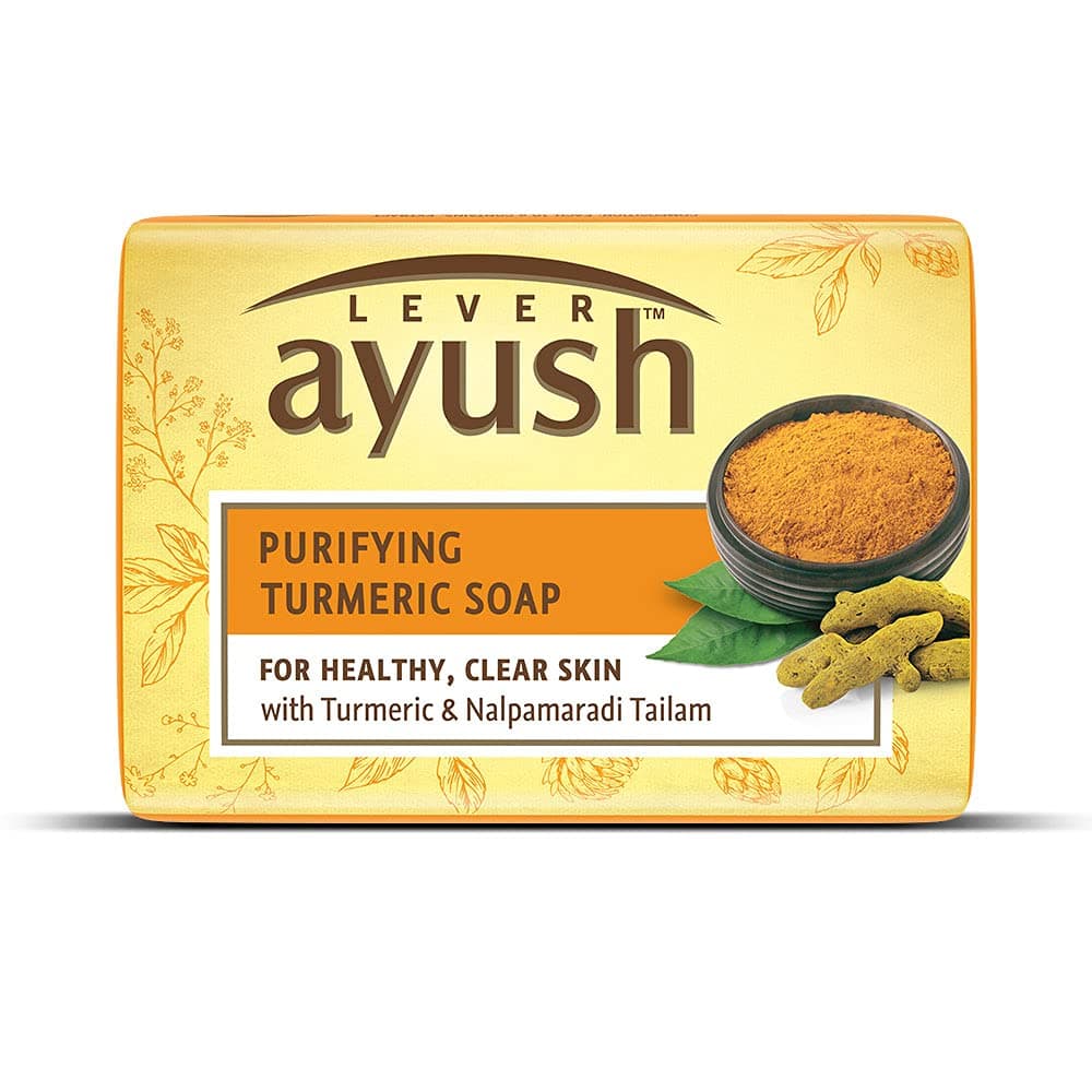 Lever Ayush Purifying Turmeric Soap 100 g