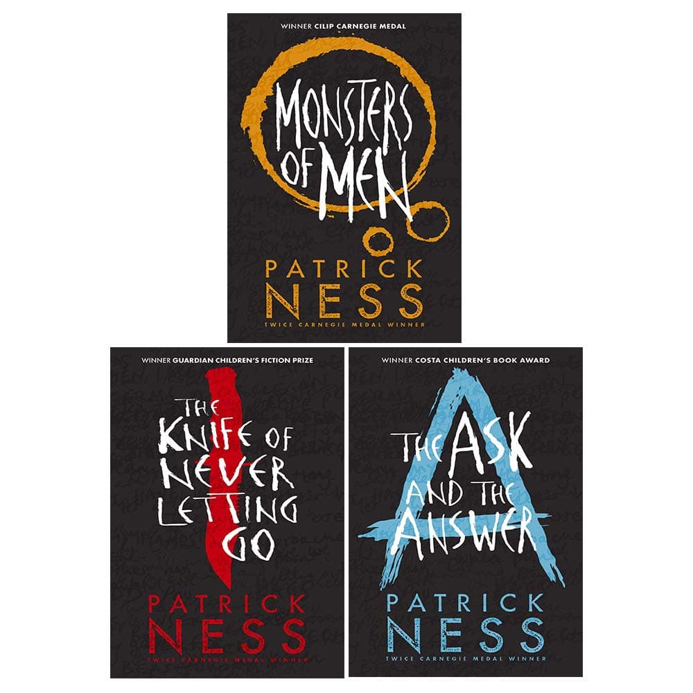 Chaos Walking Trilogy Series Collection Patrick Ness 3 Books Box Set