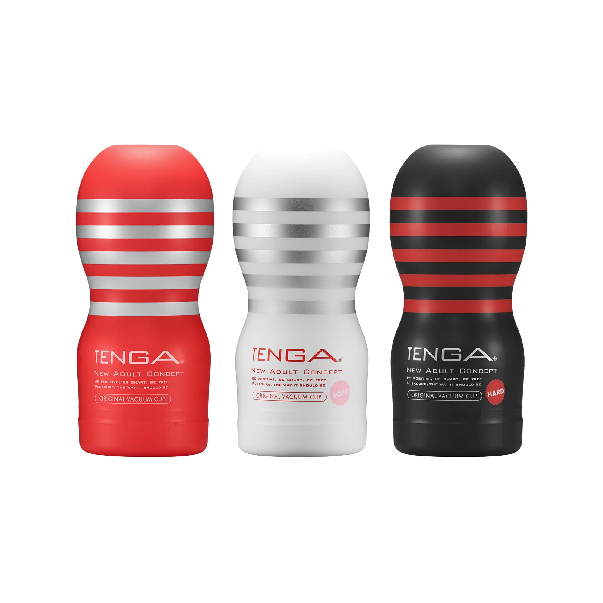 TENGA Original Vacuum Cup Complete Set Original Vacuum Cup Complete Set Standard, Soft, Hard