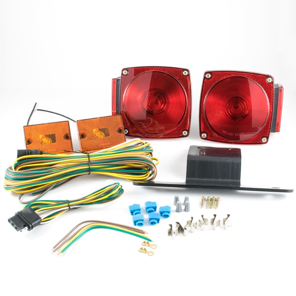 Lumitronics Under 80" Universal Mount Combination Trailer Light Kit