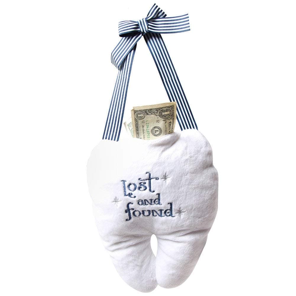 Tooth Fairy Lost & Found Pillow, Blue