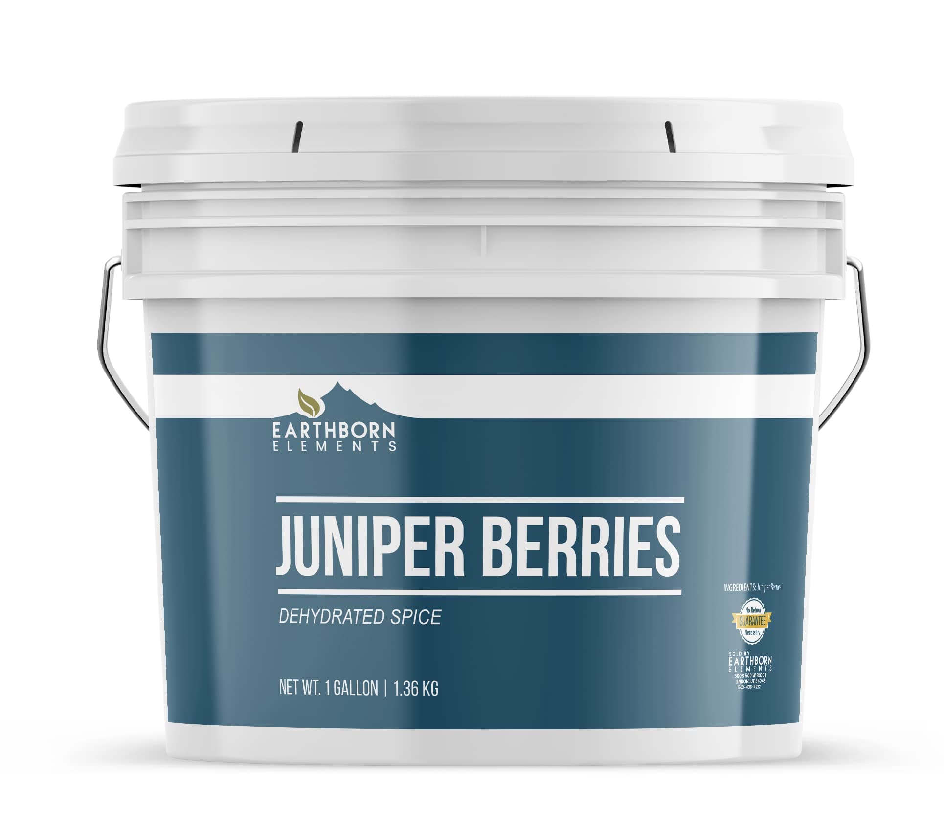 Earthborn Elements ジュニパーベリー 1ガロンバケツ ピニーフレーバー ドライスパイス