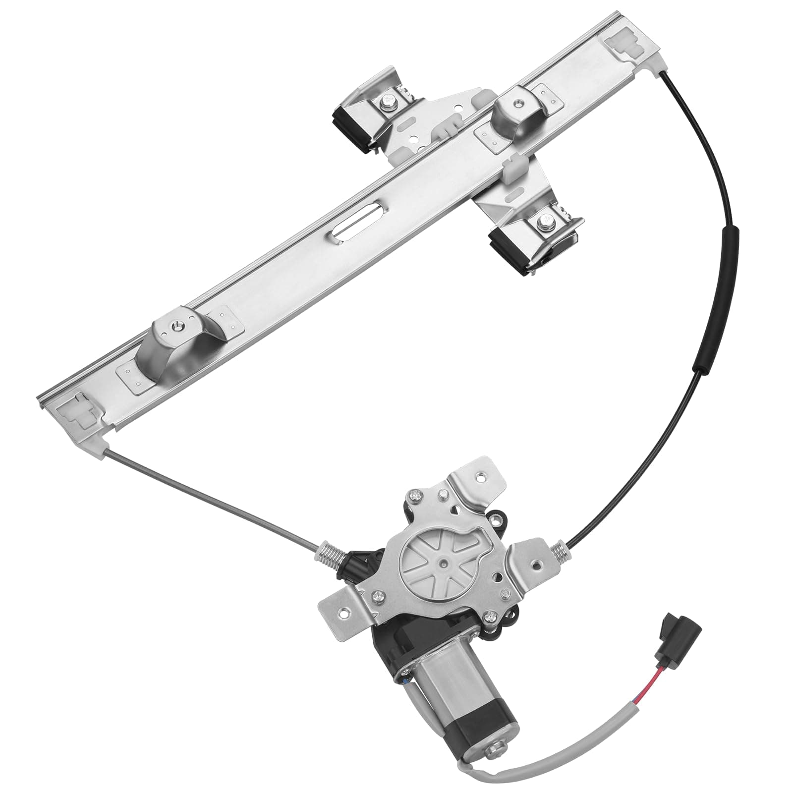 Rear Right Passenger Side Power Window Regulator with Motor Compatible with Hummer H2 2003 2004 2005 2006 2007 2008 2009, Replace OE 751-708