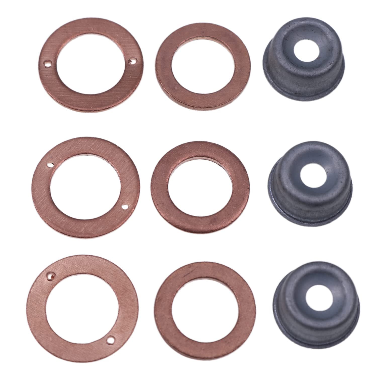 19077-53650 Injector Washer Heat Shield Replacement for 3 Cylinder Kubota Engines D905 D1005 D1105 D1305 D1403 D1503E D1703E D662 D722 D782 D902