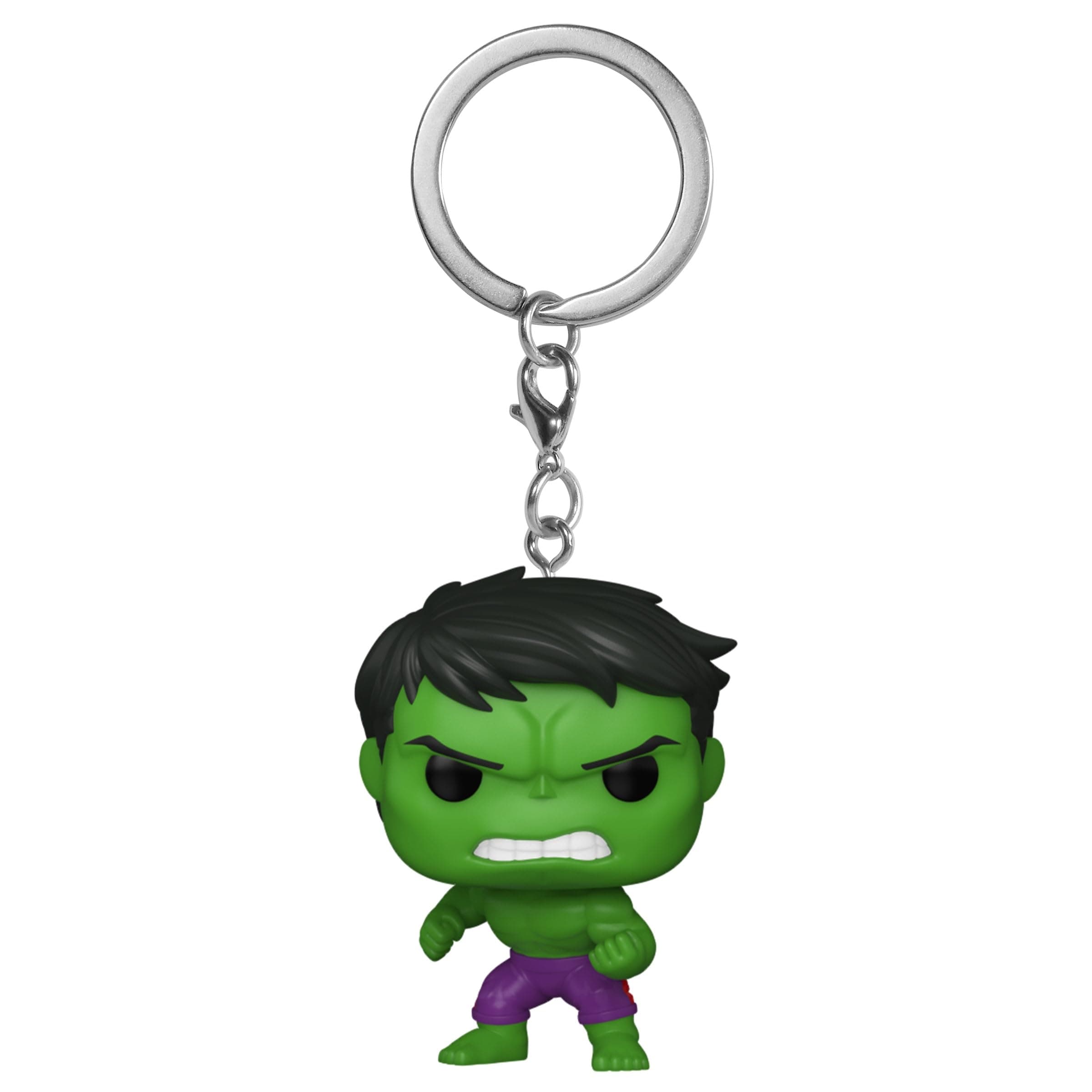 Funko Pop! Keychain: Marvel - New Classics - Hulk - Novelty Keyring - Collectable Mini Figure - Stocking Filler - Gift Idea - Official Merchandise - Comic Books Fans