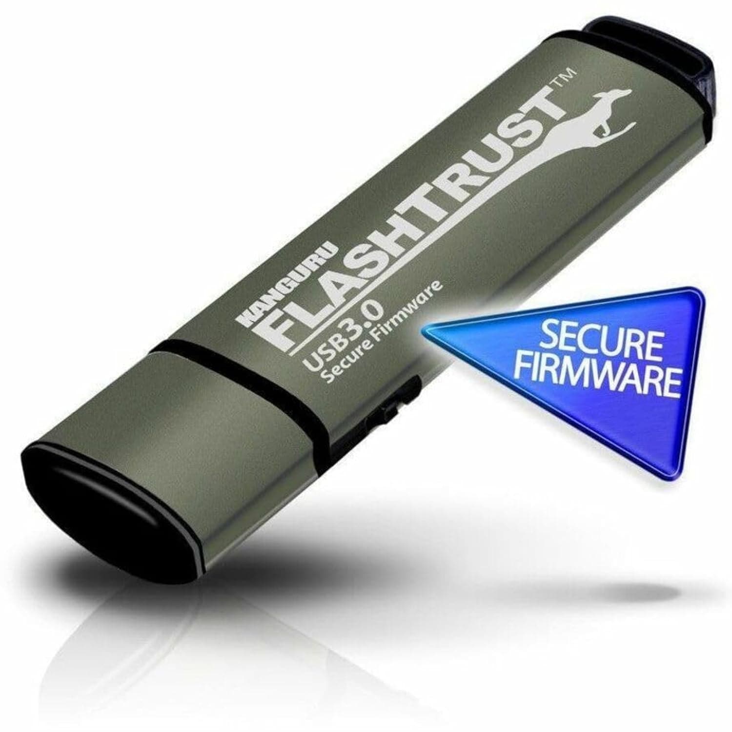 Kanguru Flash Trust – 512GB Secure Firmware Flash Drive – Write Protect Switch – SuperSpeed USB 3.0