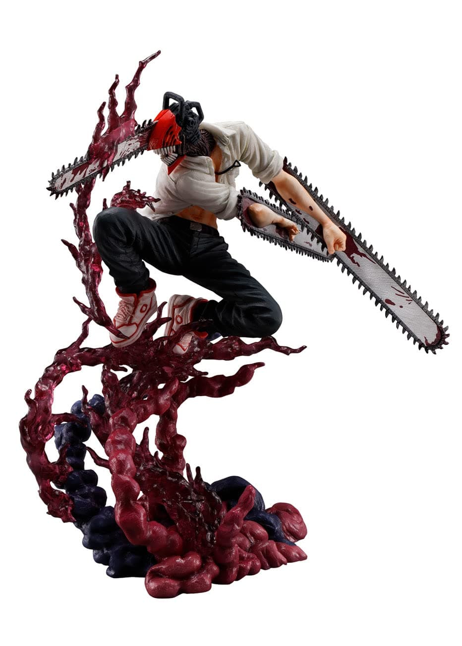 Figuarts Zero BAS65052 Chainsaw Man, Approx. 8.3 inches (210 mm), PVC & ABS, Pre-painted Complete Figure