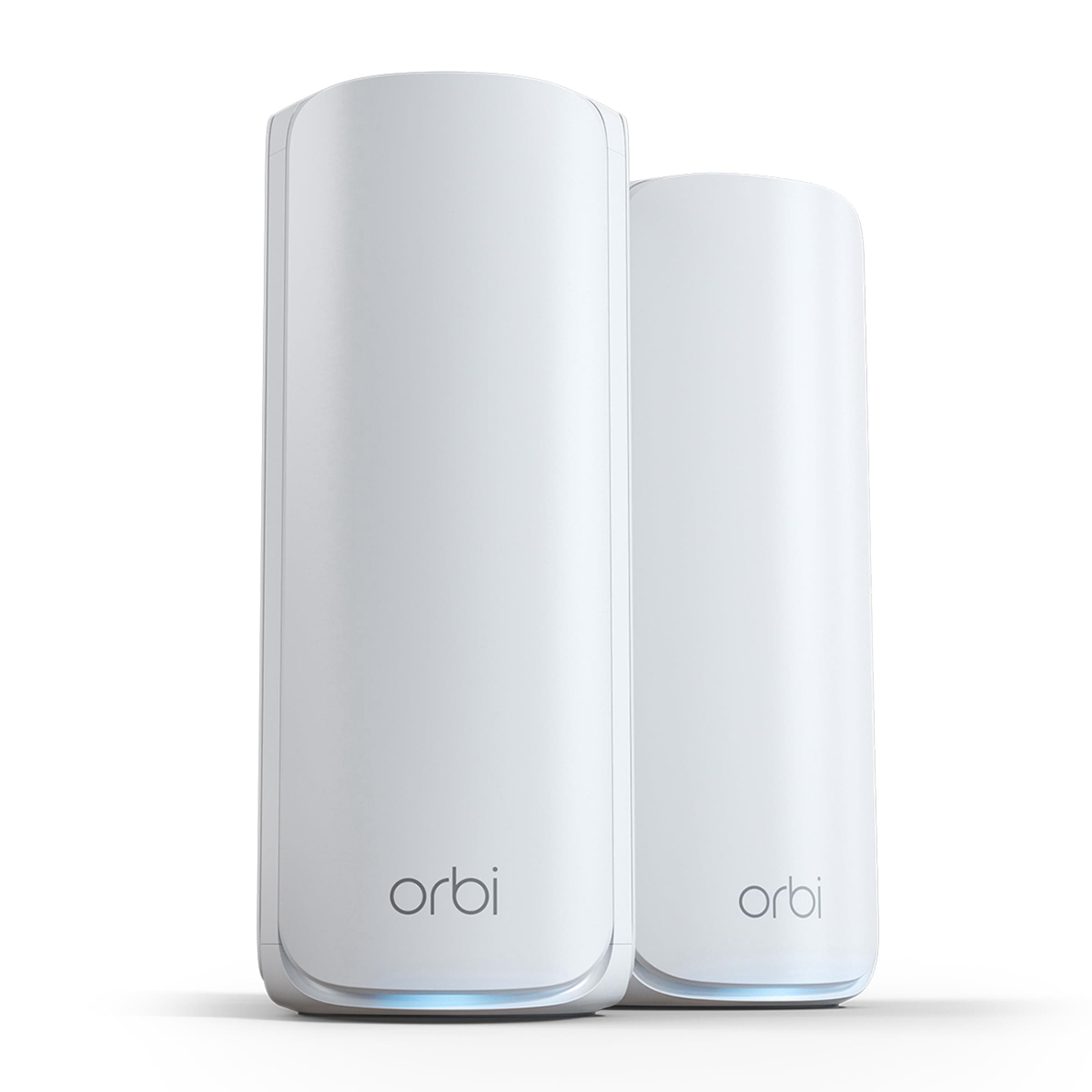 Orbi 7 Mesh Tri-Band WiFi System (RBE772) – Pack of 2 – 500 m² Coverage, 100 Devices – 2.5 Gbps Internet Port – BE11000 (11 Gbps) – Compatible with Thick Walls and All Boxes