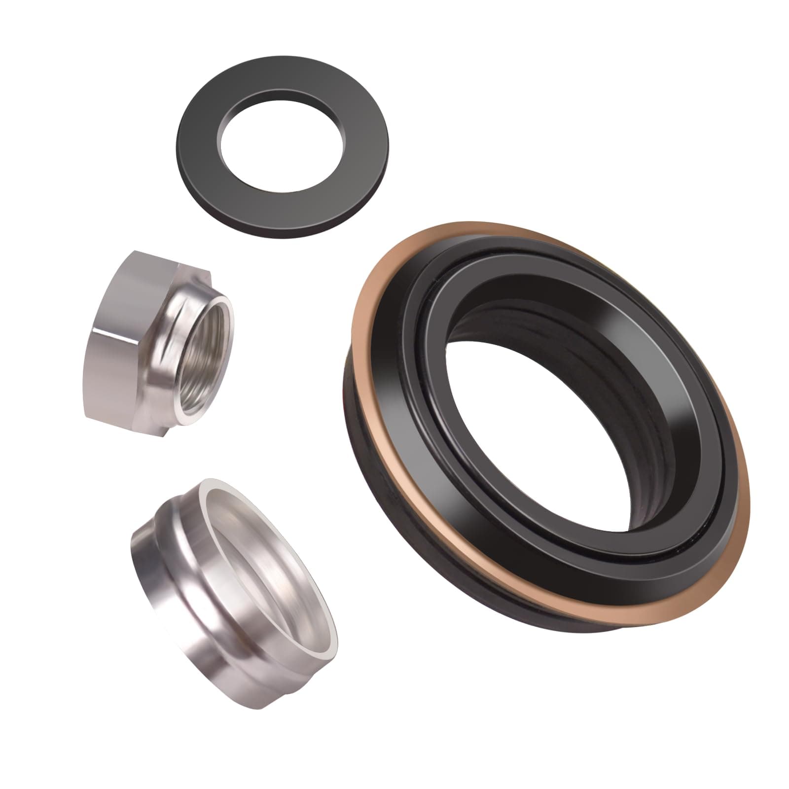 Pinion Seal Kits Compatible with 2003-2017 Dodge Ram 2500 3500 series trucks 4X4 Front Axle