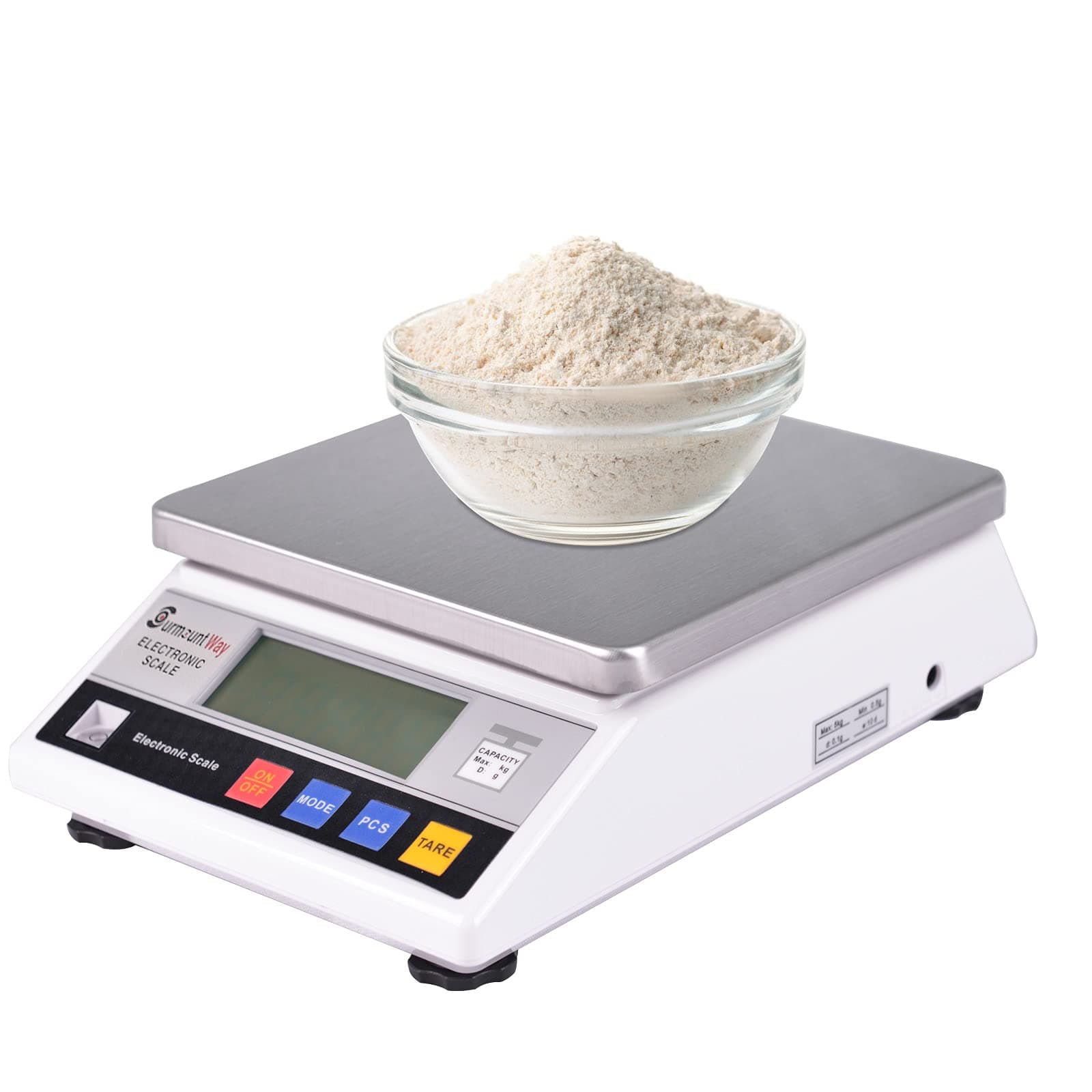 SurmountWay High Precision Scale 3kg x 0.1g Accurate Digtal Laboratory Lab Industrial Scientific Electronic Scale Commerical Counting Kitchen Scales Jewelry Gold Analytical Weighing(3000g,0.1g)