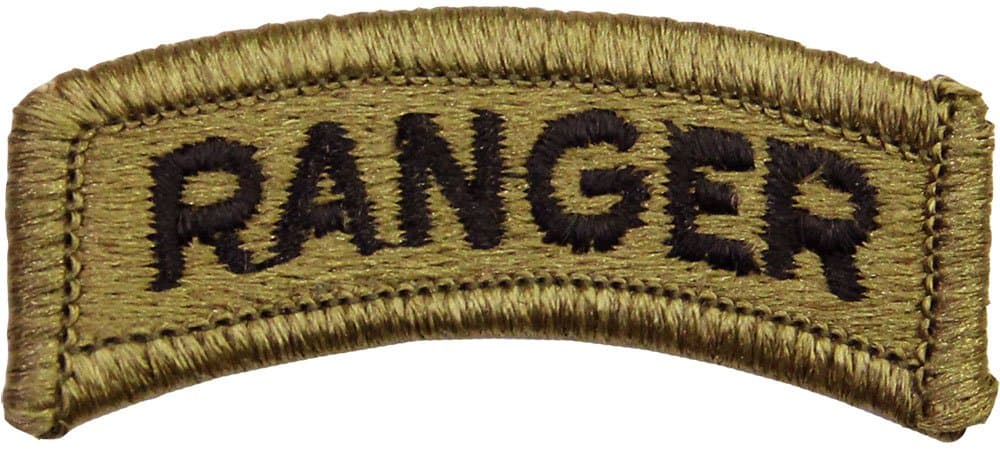Flying Tigers Surplus Ranger Tab Scorpion/OCP Patch With Hook Fastener