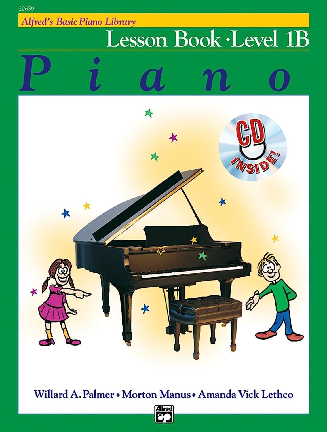Alfred's Basic Piano Library Lesson Book, Bk 1B: Book & CD