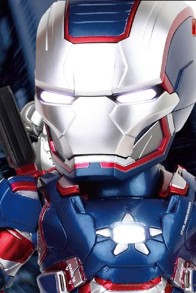 Kids Logic Egg Attack Iron Man 3 Ea-007 Patriot Led Action Figure