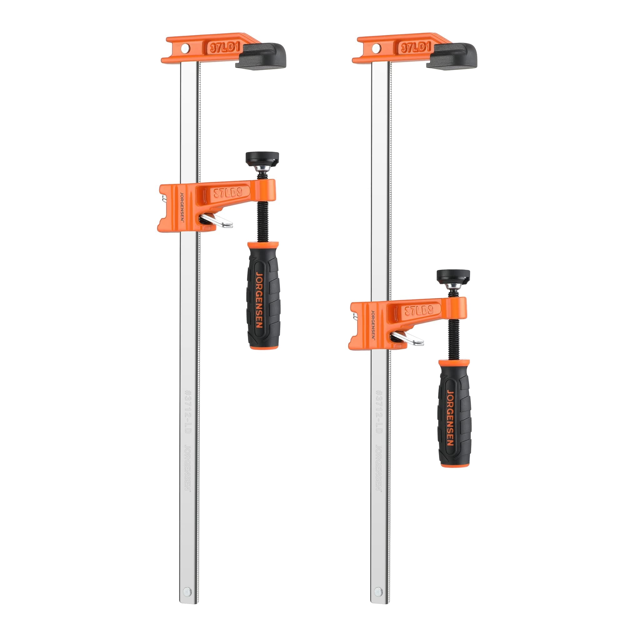 300 mm Professional Woodworking Clamps 2 Pack, Quick Release Clamps for Wood, F Clamp Set, Max 136 kg Load Limit