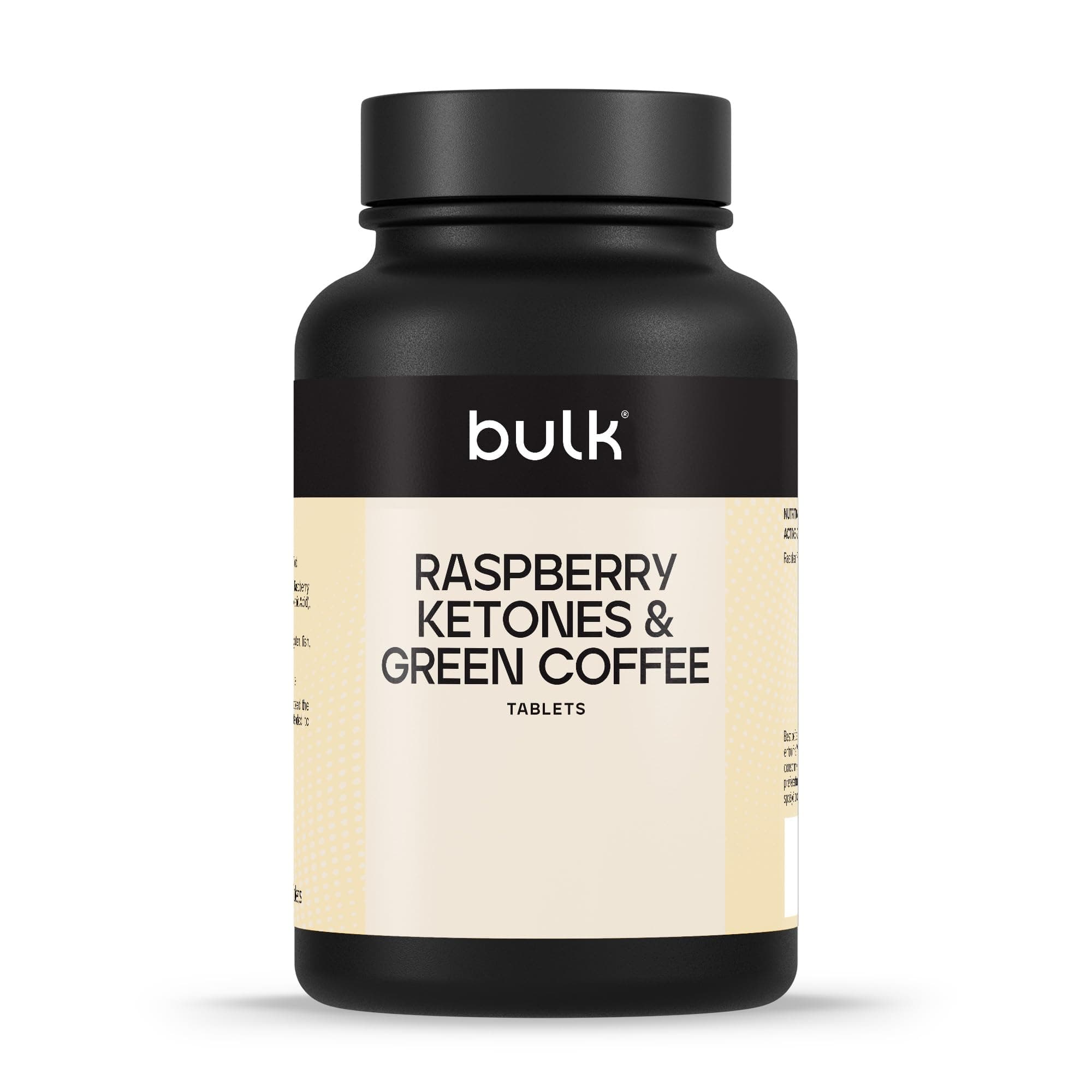 Raspberry Ketones and Green Coffee Tablets, 200 mg, Pack of 60