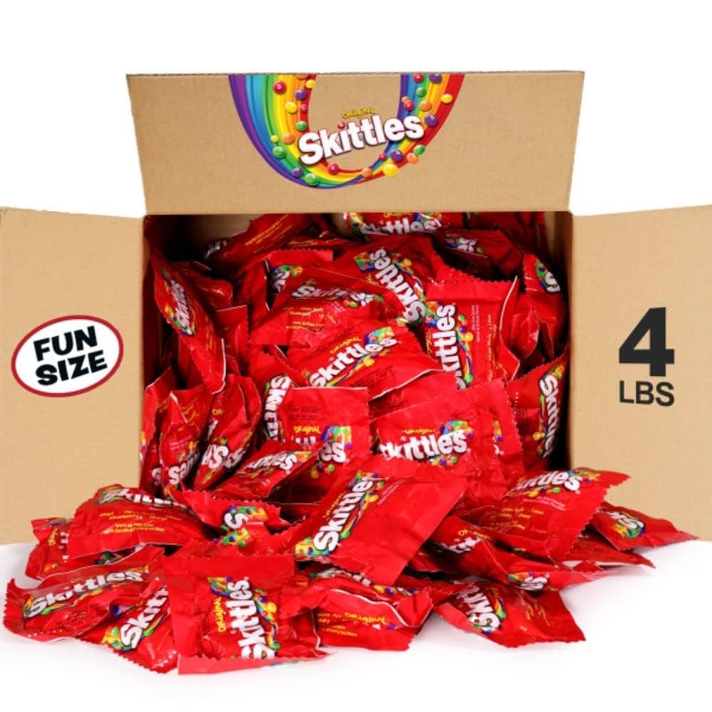 Original Fun Size Chewy Candy Bulk Pack, 4 Pound Box