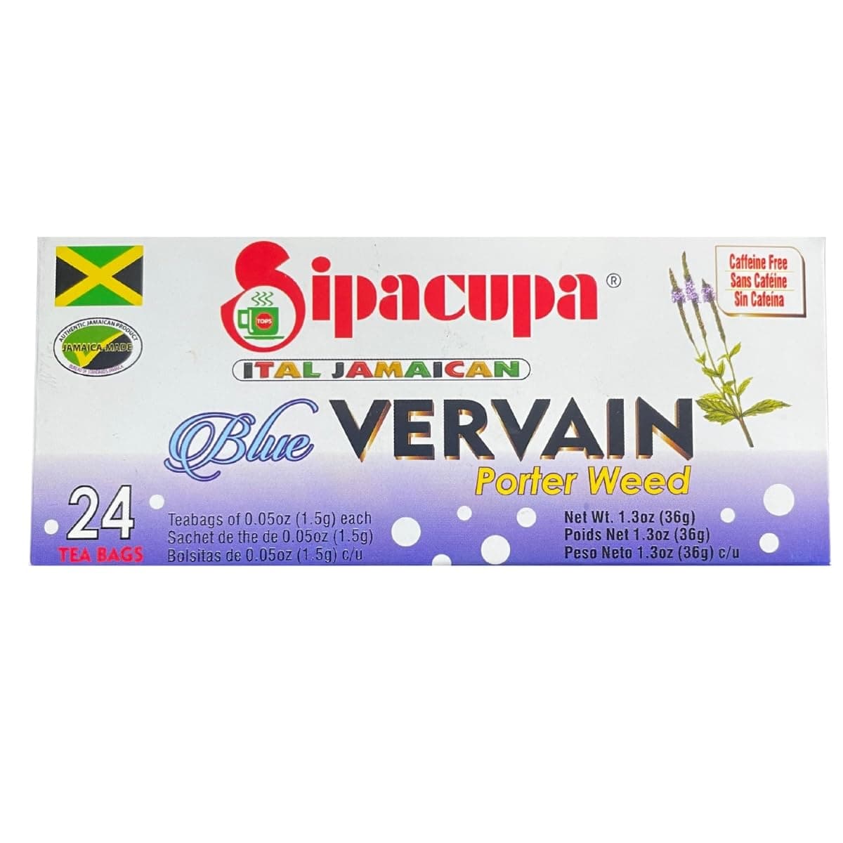 Sipacupa Blue Vervain Tea Bags