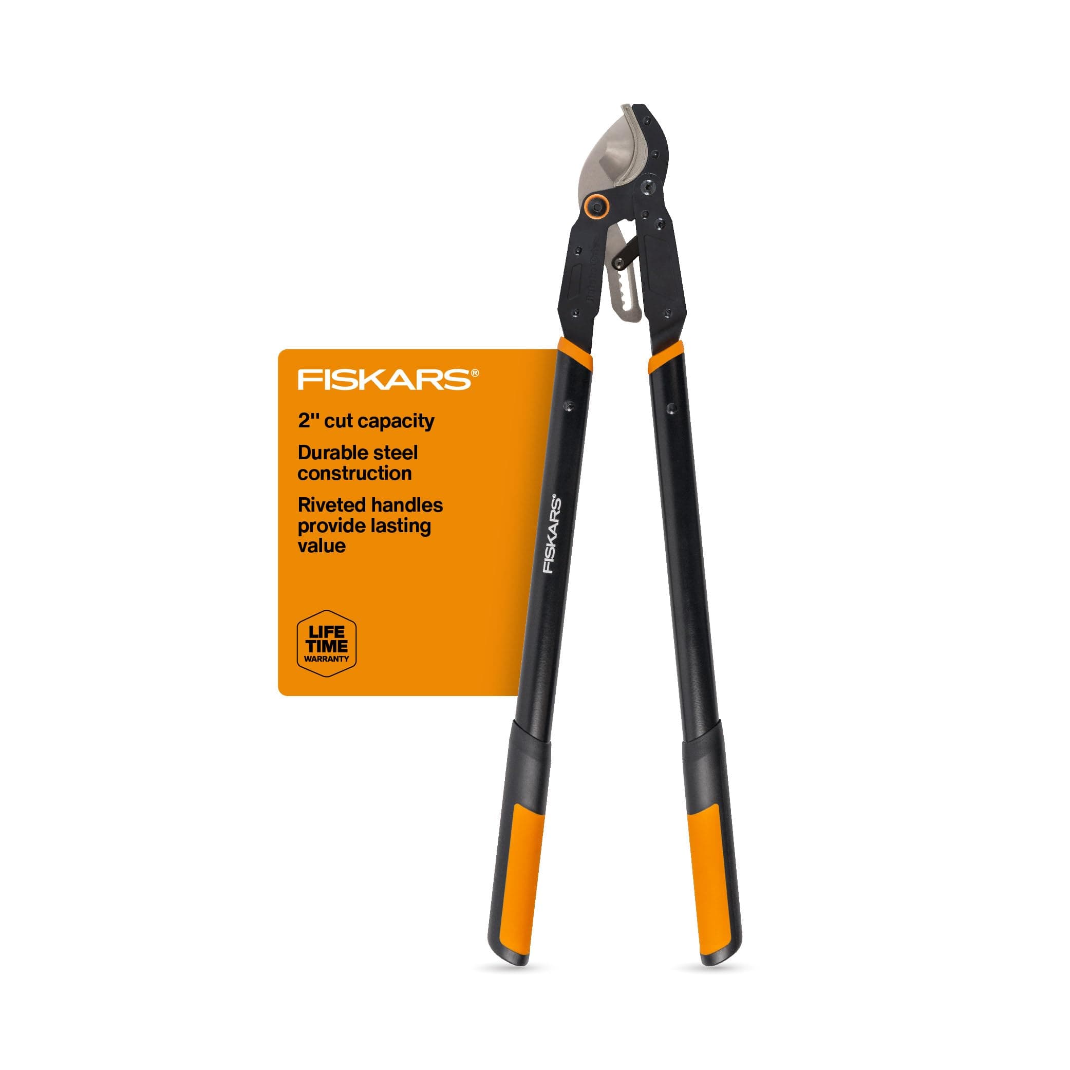 Fiskars Ratchet Drive Anvil Lopper