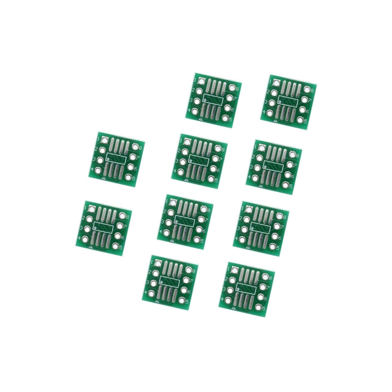 10pcs SOIC-8 to DIP-8 Narrow PCB SMD Adapter to DIP SOP8