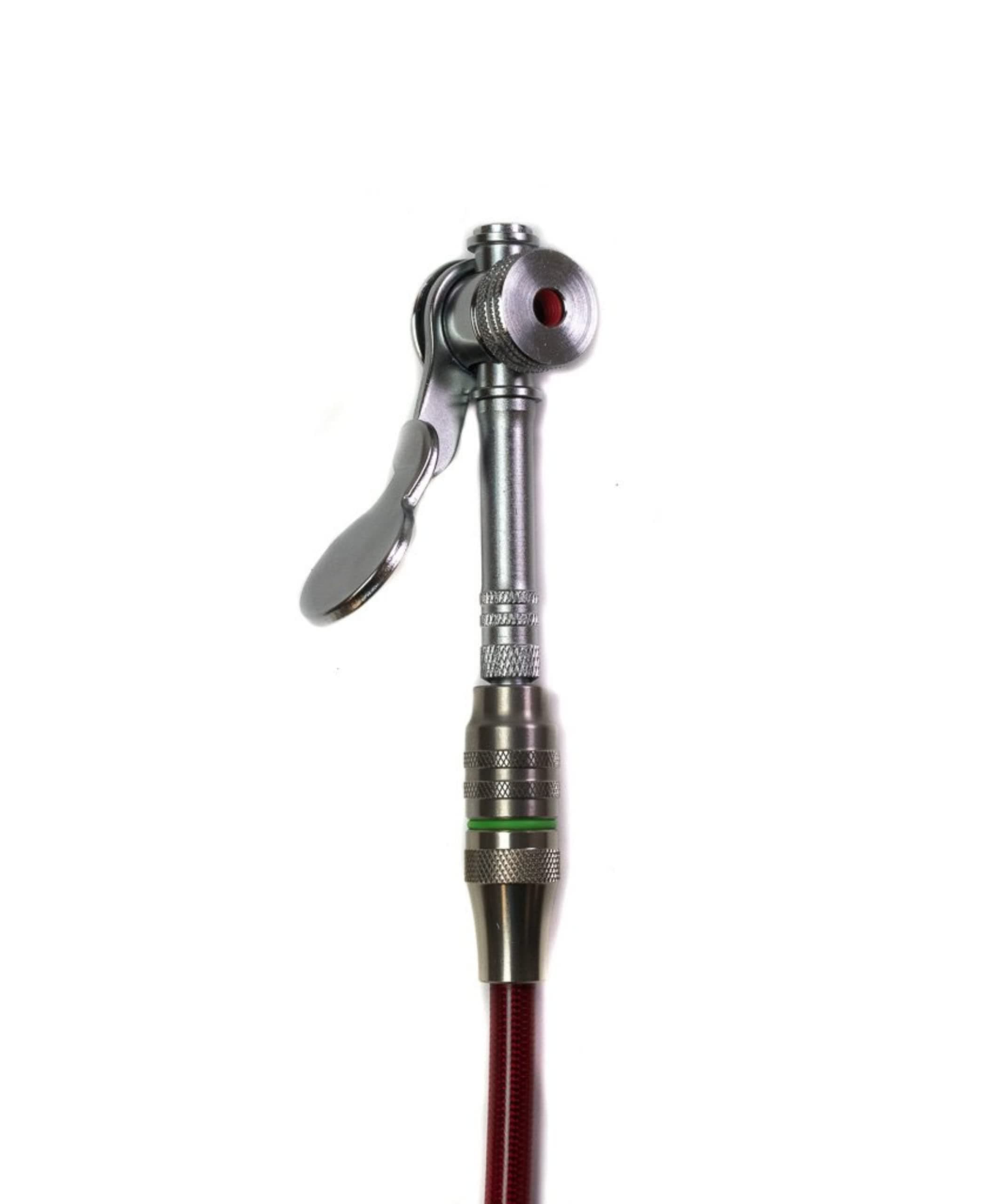 SILCA 'Hiro' Side Locking Lever Chuck | Silca Presta Chuck | Universal Schrader Chuck Attachment | Full Metal Construction | Durable and Long Lasting | Made with Carbon Steel