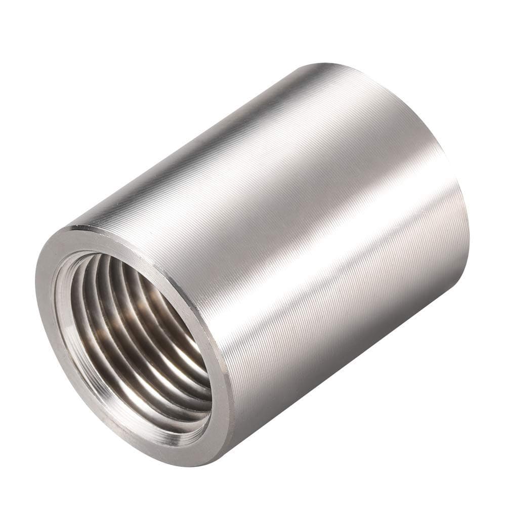 1/2" Socket Straight Female Thread Stainless Steel 316 Fitting BSP