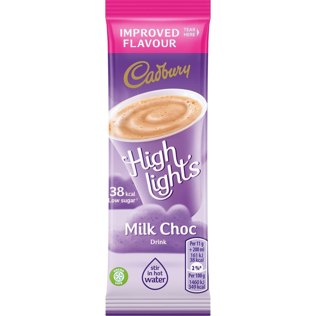 Highlights Instant Hot Chocolate, 11 g