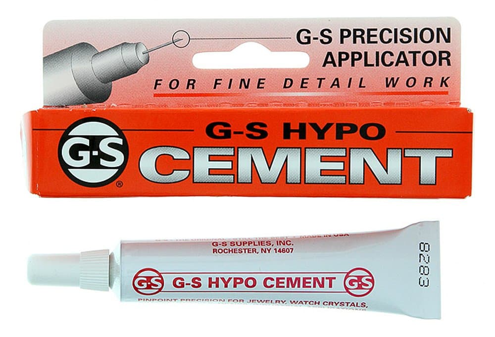 GS Supplies G-S Hypo Cement, 1 Count (Pack of 1), Transparent