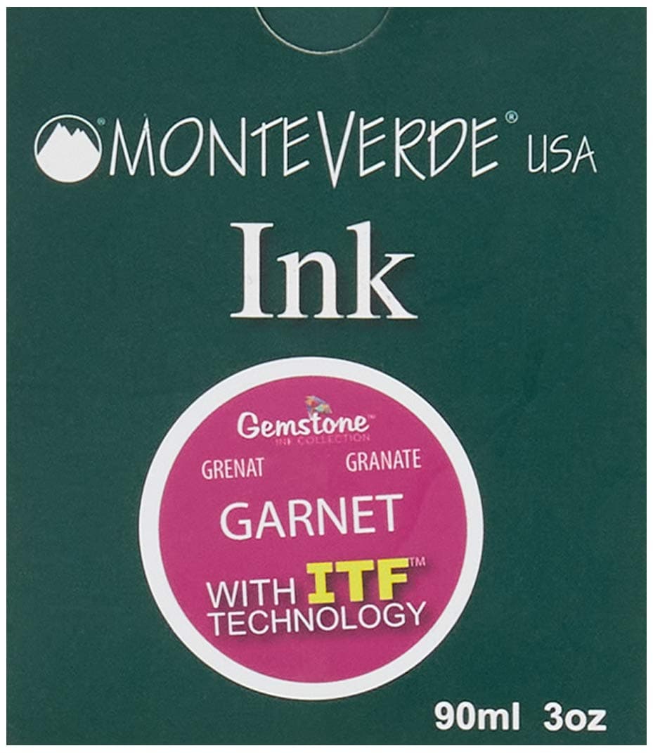 MonteverdeBottle Ink, 90ml, Garnet (G308GA)