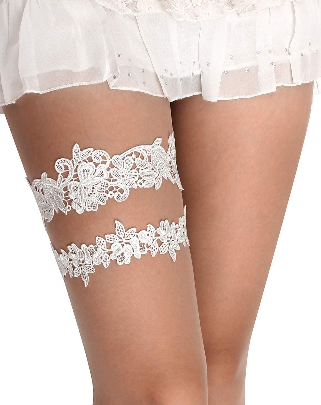 Wedding Garters for Bride Garter Set for Bride Blue Wedding Garter Belts Lace Bridal Garter 2 Piece Plus Size
