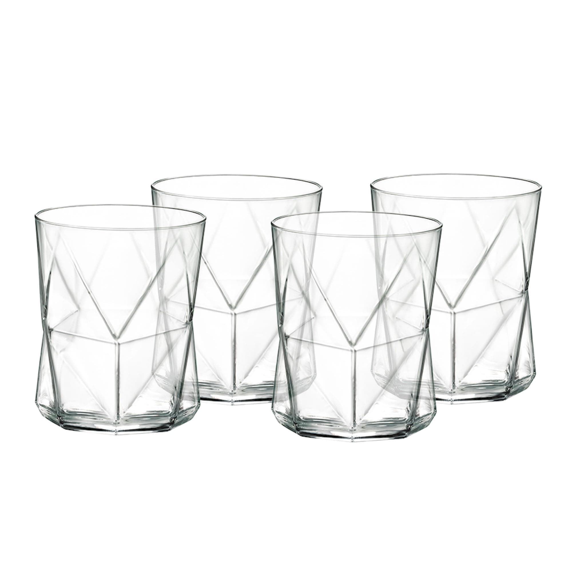 Cassiopea Double Old Fashioned Glass, Set of 4