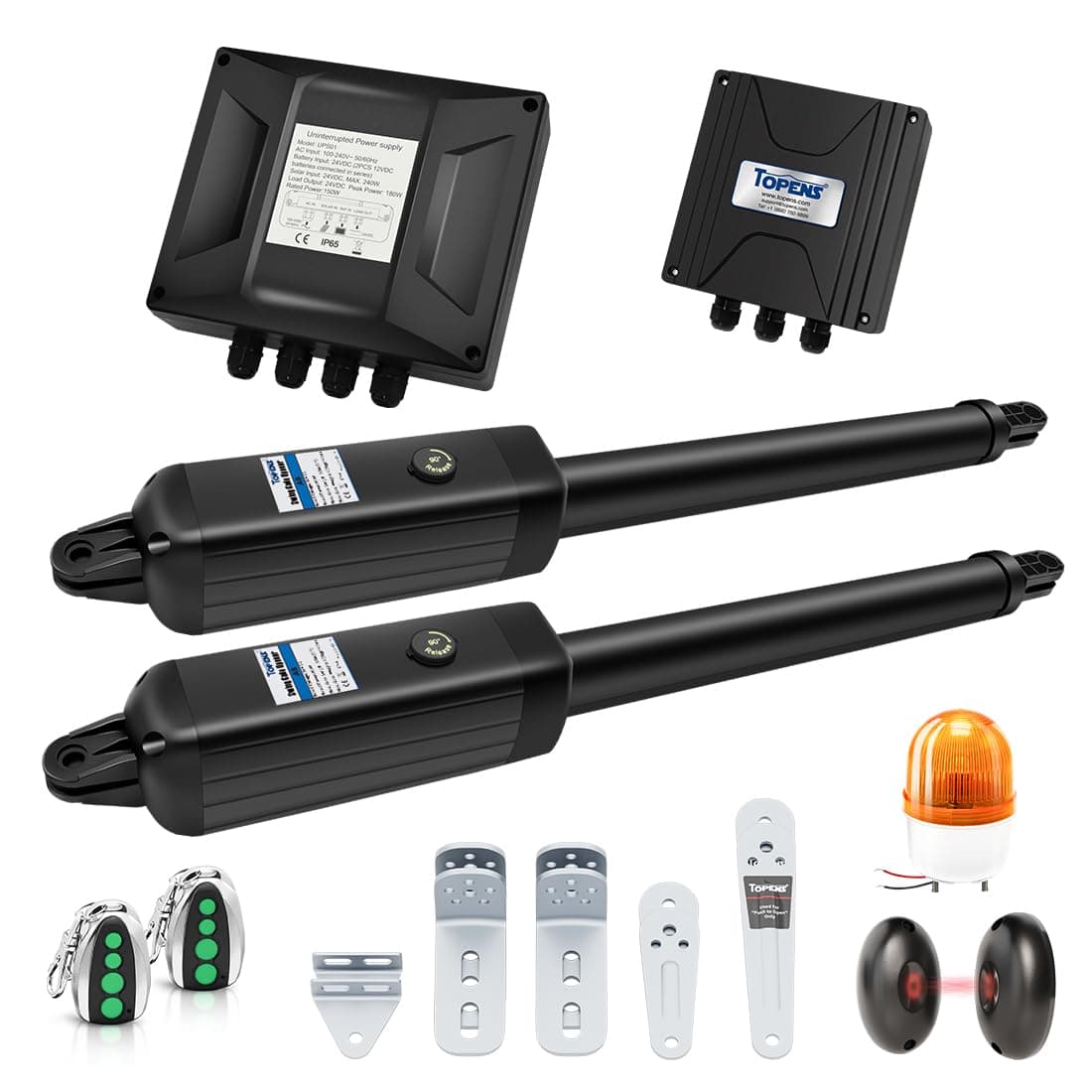 A8132 Dual Swing Gate Opener - Support All the Power Modes