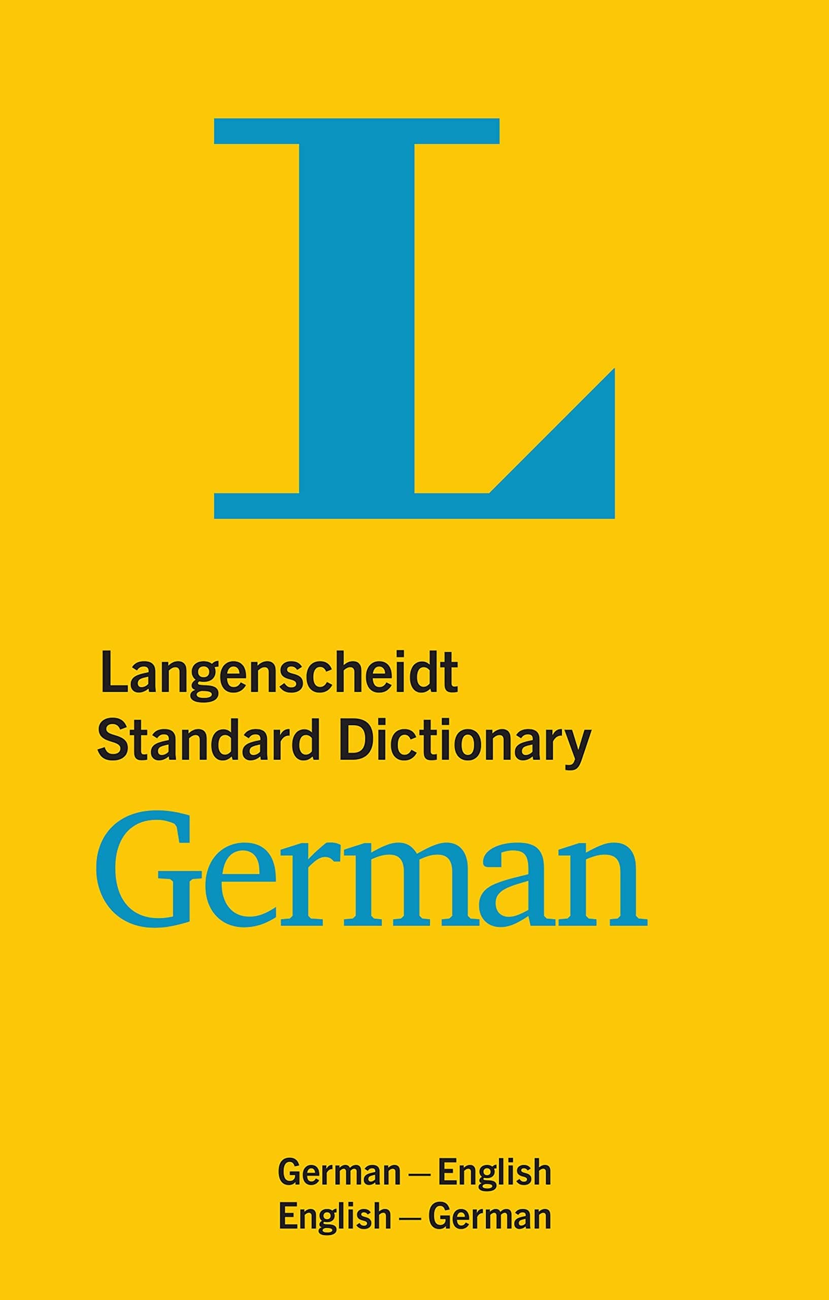 Langenscheidt Standard German Dictionary (Langenscheidt Standard Dictionaries)