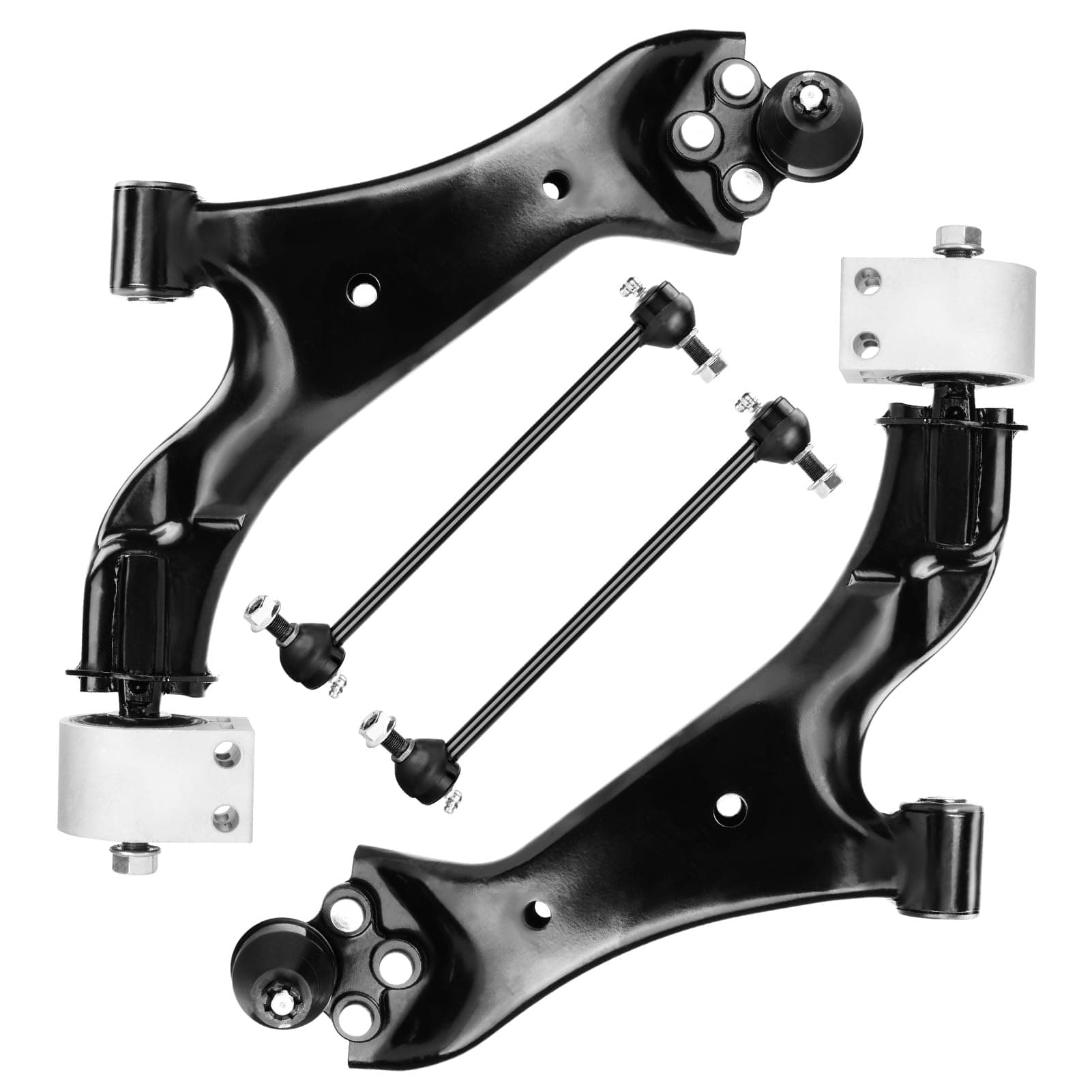 Front Suspension Lower Control Arms with Ball Joint Kit for Chevrolet Equinox & for GMC Terrain 2010 2011 2012 2013 2014 2015 2016 2017, 4PCS
