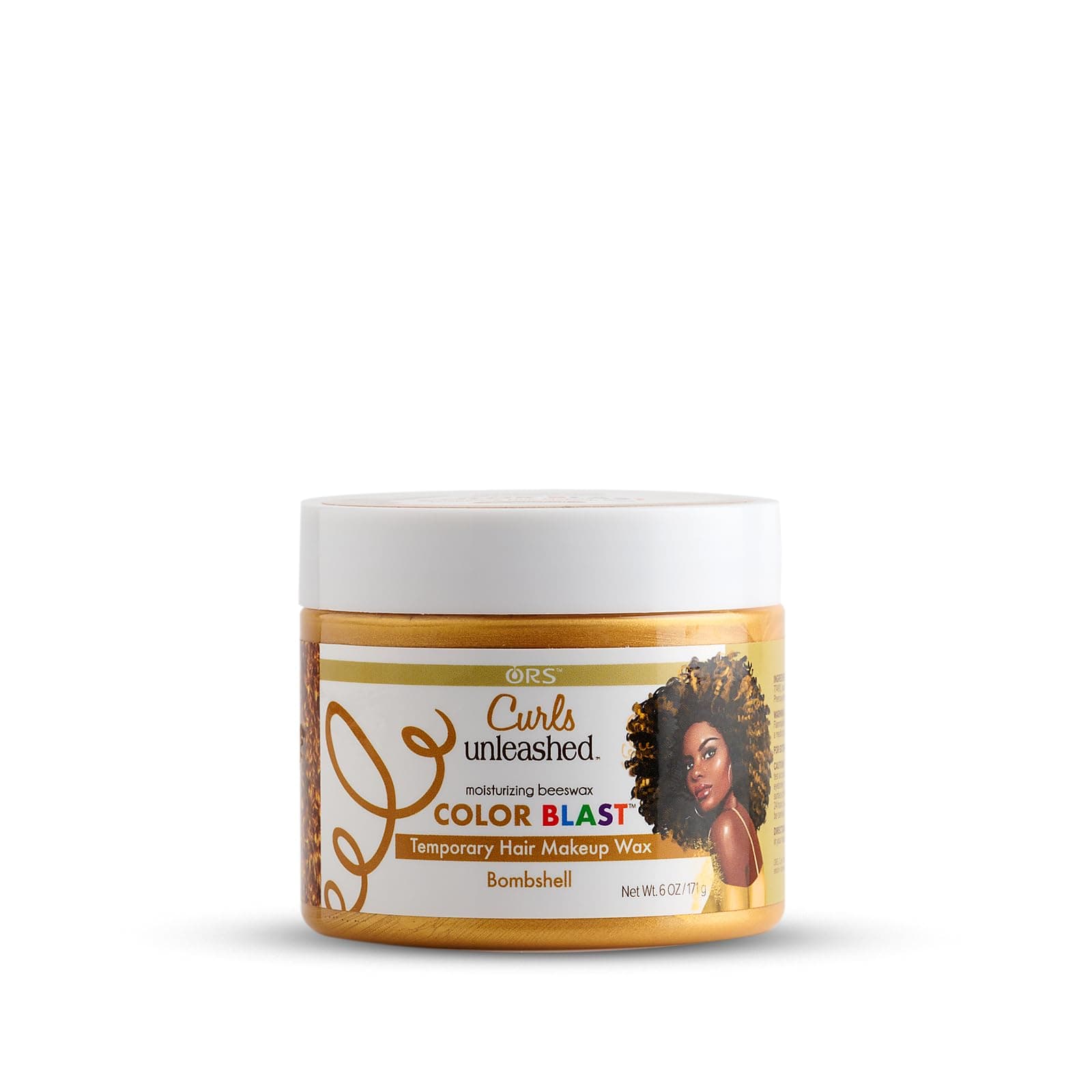 Curls Unleashed Bombshell Color Blast Makeup Wax -171g, Temporary Hair Colour, With Moisturizing Beeswax & Castor Oil, For Best Colouring Experience