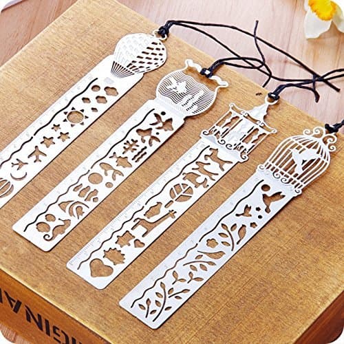 Hollow Metal Bookmark Ruler Set (Bookmark Ruler)