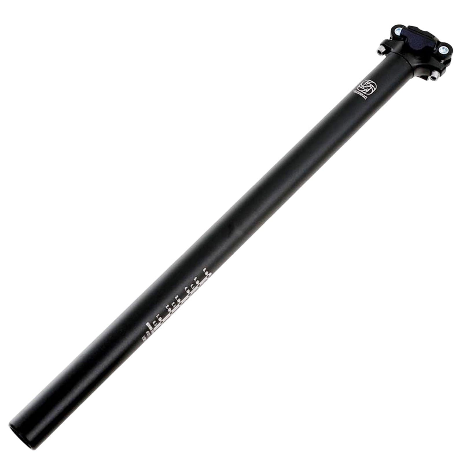 Gusset Lofty 450mm Extra Long Seatpost Black - Black, 27.2mm