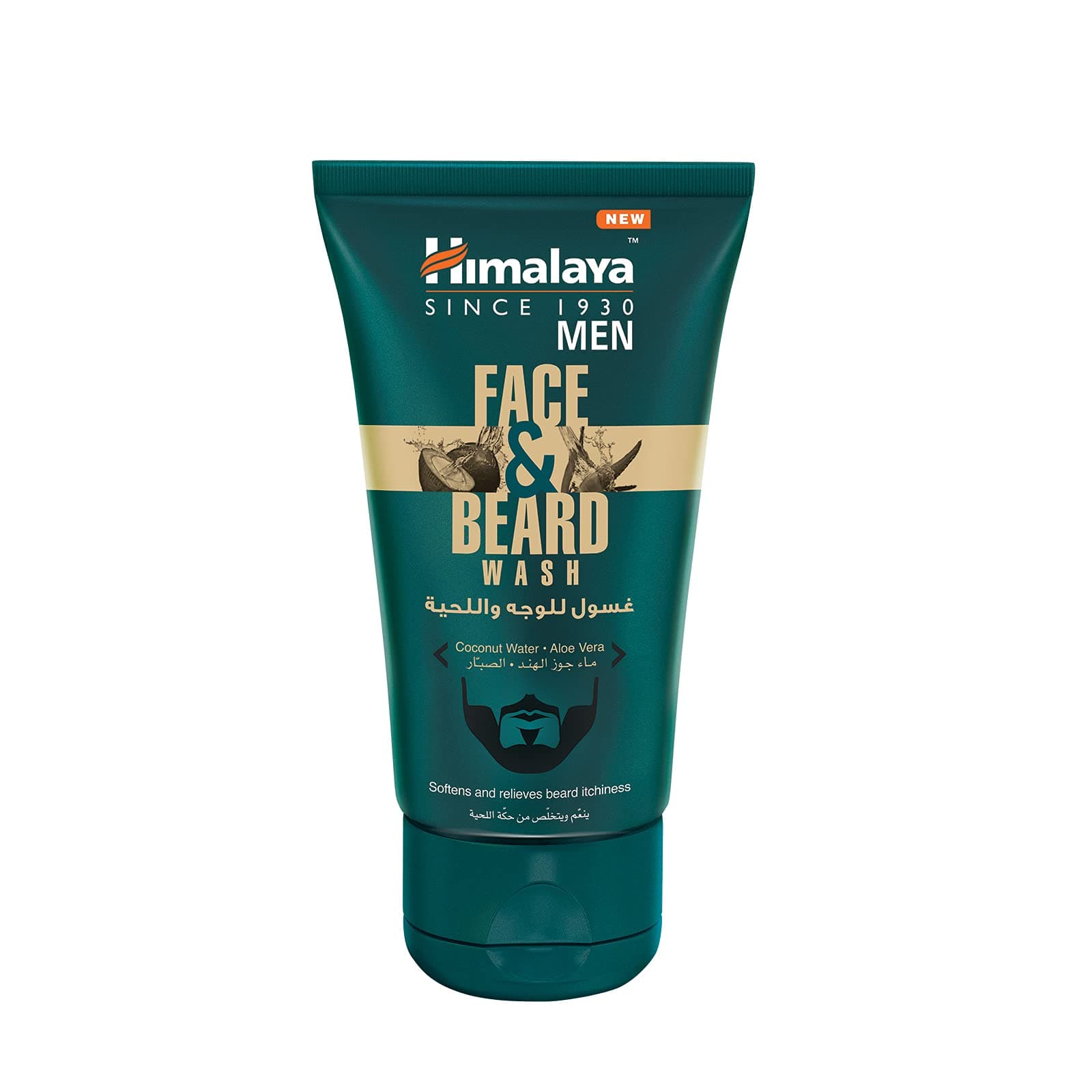 Himalaya Since 1930 Face & Beard Wash For Men Designed Specifically to Care for Your Facial Skin and Hair - 80 Ml.
