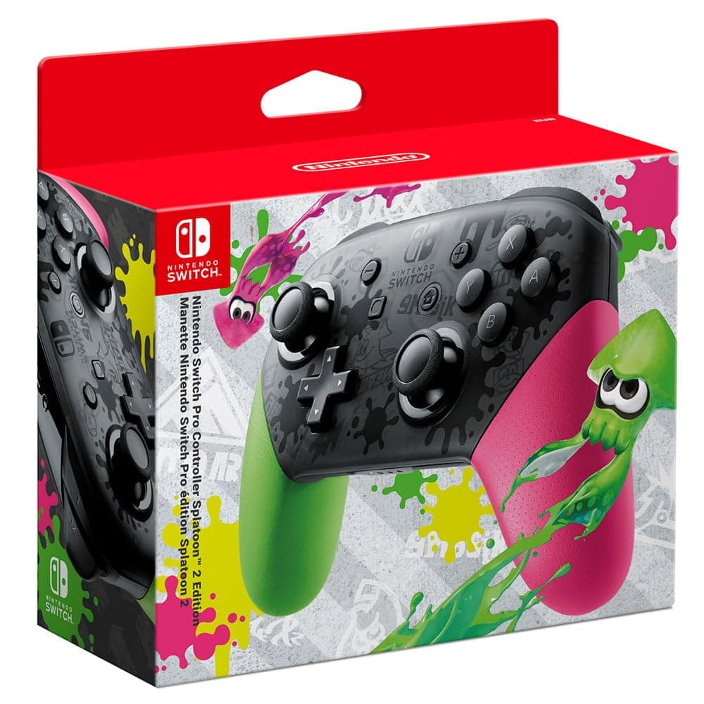 Nintendo Digital Downloads/Gametrust Nintendo Switch Pro Controller Splatoon 2 Edition - Nintendo Switch