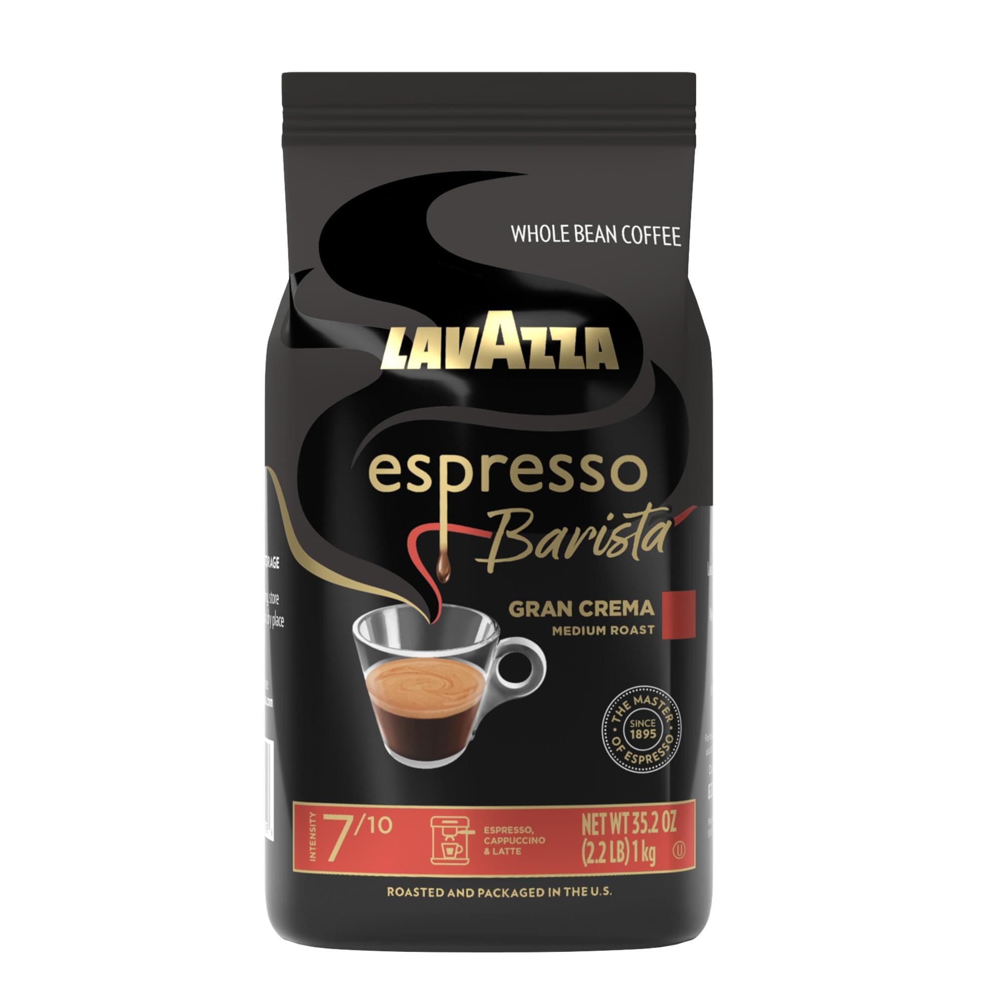 Lavazza Gran Crema Espresso, 2.2-Pound