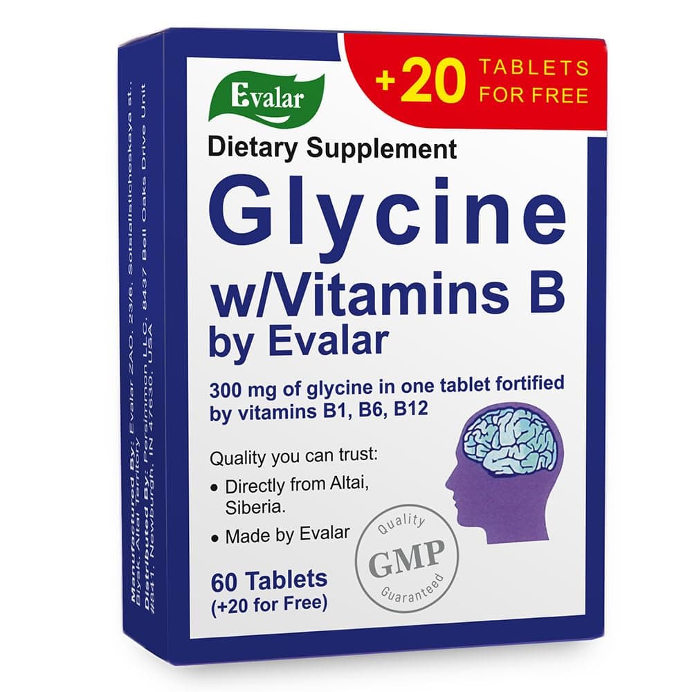 Glycine Forte Evalar 60 Tabs Глицин Форте Эвалар
