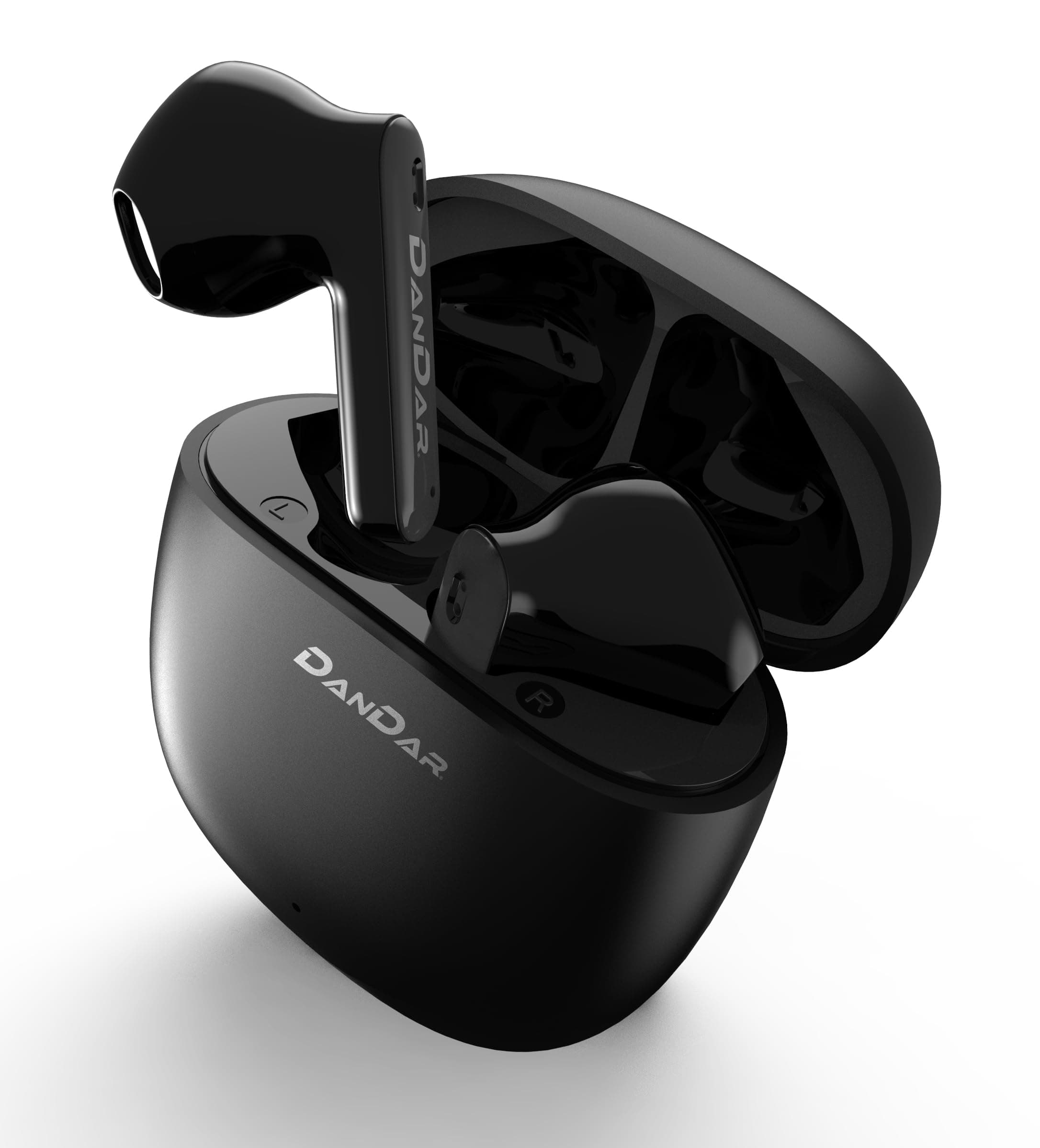 Wave Earbuds Crystal Clear Calls with HD Microphone, Soft Bass, 20Hrs Playtime Latest BT 5.3 - Smart Touch, Lightweight Comfortable, Compatible With iPhone and Android Devices