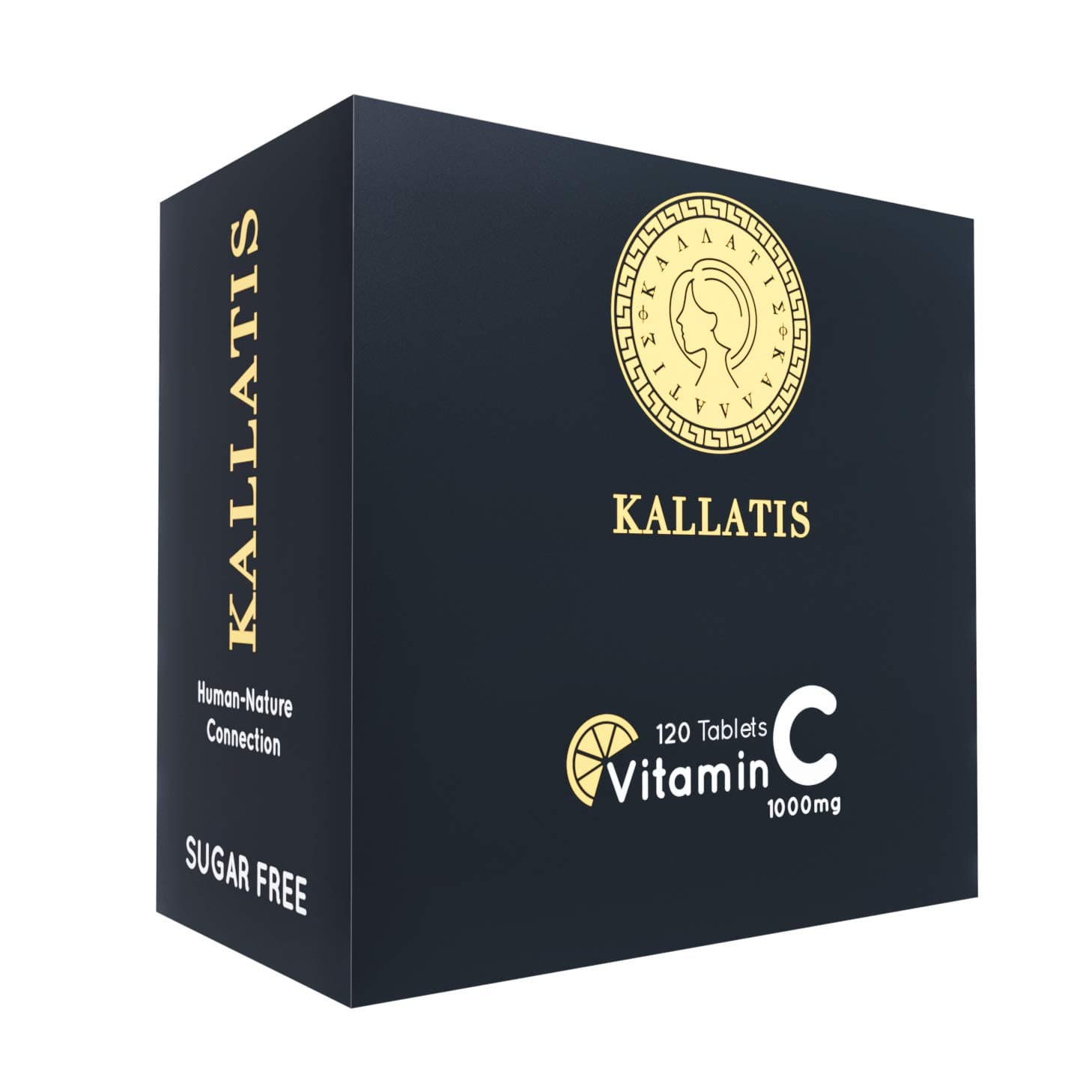 Vitamin C 1000 mg High Strength Supplements - Slow Time Release Vegan and Vegetarian Ascorbic Acid - Non GMO, Lactose, Gluten and Sugar Free - 120 Tablets