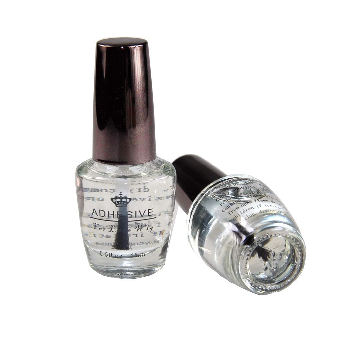 Lace Front Wigs Glue Systems 0.5 Oz Safe Nontoxic Glue Waterproof Invisible Bonding Super Strong Adhesive Hold for Hair Closure, Hairpiece, Wig, Men Toupee System