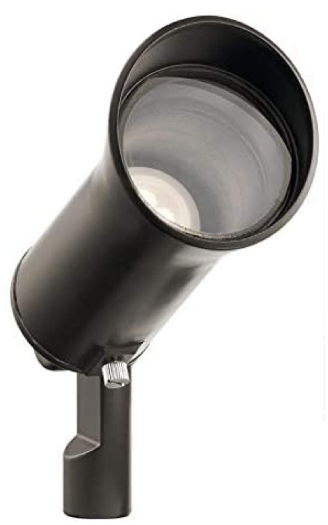 28311 3W 25W Equivalent Olde Bronze Low Voltage Plugin LED Spot Light Single Fixture Landscape Lighting