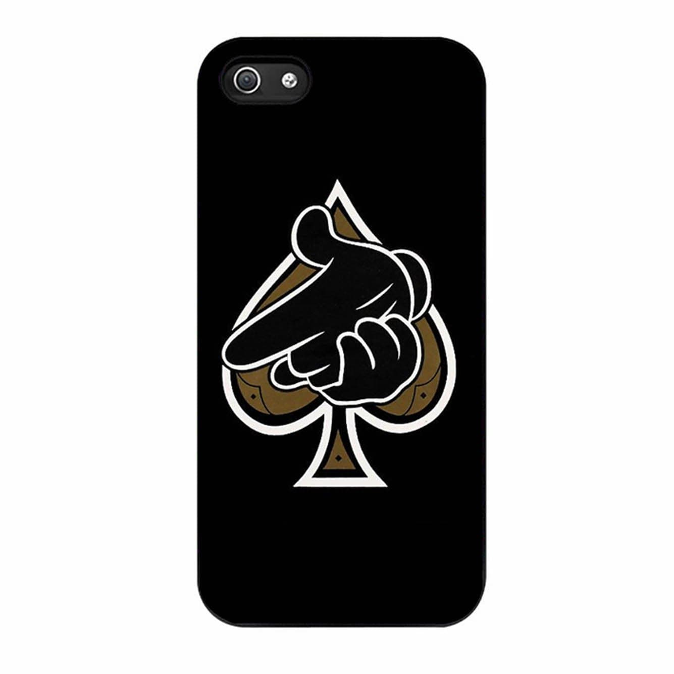 Crooks and castles airgun hands For Iphone 5 5s Case