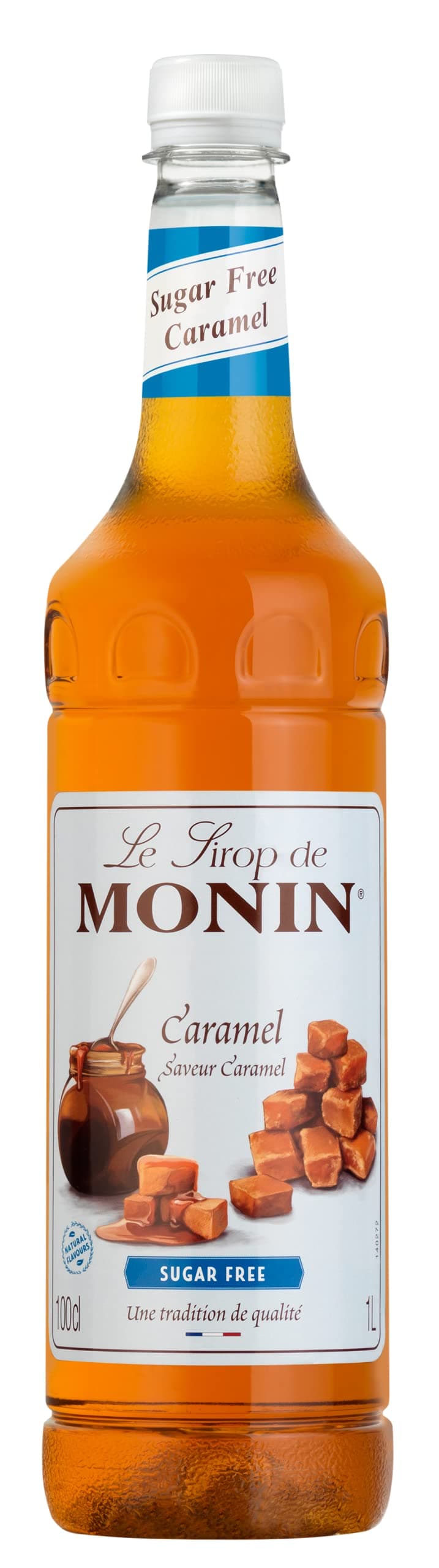 Monin Premium Caramel Sugar Free Syrup, 1L