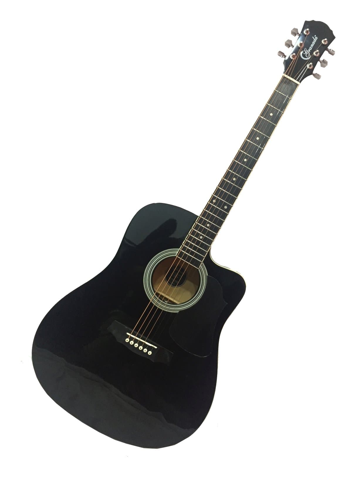 Granada, Acoustic Guitar, Dreadnought (Black) PRLD-14C